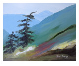 Cascade Foothills III Giclee Print by Janel Bragg