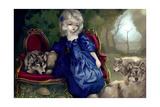 Loup-Garou:? La Tristesse Giclee-trykk av Jasmine Becket-Griffith Loup-Garou:? La Tristesse Giclee-trykk av Jasmine Becket-Griffith