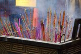 Incense Sticks Photographic Print by George Oze