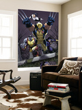 Uncanny X-Men 511 Group: Wolverine, Cyclops, Colossus and Northstar Wall Mural by Greg Land