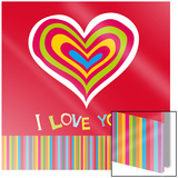 Hippie Heart Affiches