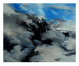 Abstract 4 Giclee Print by Veronique Radelet