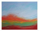 Sunset Giclee-trykk av Janel Bragg Sunset Giclee-trykk av Janel Bragg