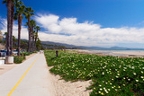 Santa Barbara Coastline, California Photographic Print by George Oze