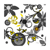 Floral Collision Lámina fotográfica por Ruth Palmer