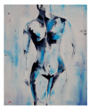 Blue Nude reproduction procédé giclée par Veronique Radelet