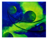 Abstract 07 Giclee Print by Veronique Radelet