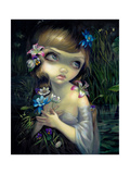 Portrait of Ophelia Giclee Print by Jasmine Becket-Griffith