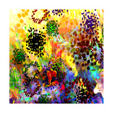 Mini Color Bursts Lámina fotográfica por Ruth Palmer