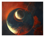 Abstract 03 Giclee Print by Veronique Radelet