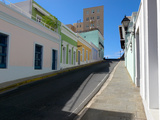 Street View, Calle Norzagaray, Old San Juan Photographic Print by George Oze