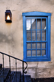 Blue Window, Santa Fe, New Mexico Photographie par George Oze