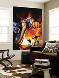 Realm of Kings Imperial Guard 4 Cover: Smasher, Manta and Neutron Wall Mural by Brian Haberlin