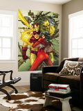 Astonishing Tales 3 Cover: Spider Woman and Iron Man Wall Mural by Kenneth Rocafort