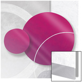 Purple Circles in Harmony Posters van K. Kostolny