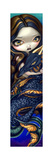Mermaid with a Black Sea Serpent Giclee-trykk av Jasmine Becket-Griffith Mermaid with a Black Sea Serpent Giclee-trykk av Jasmine Becket-Griffith