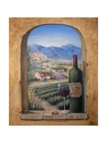 Wine and Lavender Reproduction procédé giclée par Marilyn Dunlap