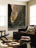 Hikers & Dog in Pigeon Canyon, Grand Canyon-Parashant National Monument, Arizona, USA Wall Mural by Scott T. Smith