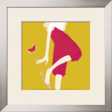 Butterfly Ballet Flat Poster by Nicole De Rueda