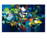 Suspension Florale Giclee Print by Max Laigneau