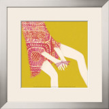 Hands And Dragonfly Prints by Nicole De Rueda