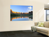 Cliffs at Sunrise Along Green River at Mineral Bottom, Utah, USA Wall Mural by Scott T. Smith