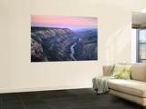 The Green River & Cliffs of Whirlpool Canyon at Dusk, Dinosaur National Monument, Utah, USA Wall Mural by Scott T. Smith