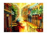 Glorious French Quarter Reproduction procédé giclée par Diane Millsap