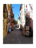 Street in Collioure France Giclee Print by Marilyn Dunlap