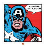 Captain America: For Truth and Justice Affiches