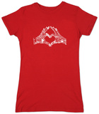 Women's: Heart Fingers Vêtements