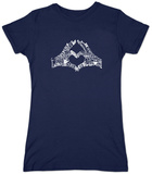 Women's: Heart Fingers T-Shirt