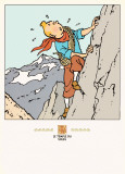 Le Temple de Soleil: Tintin on the Mountain Juliste tekijänä Hergé (Georges Rémi)