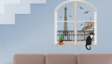 Paris Trompe l'oeil Wall Decal