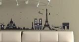 Paris, France Wall Decal