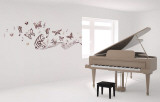 Musical Butterflies Wall Decal