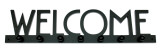 Pegged Word: Welcome Wood Sign