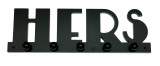 Pegged Word: Hers Wood Sign