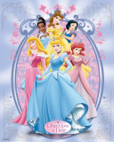 Disney Princess-Metallic Poster