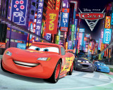 Disney Cars 2 (Race)-Metallic Reprodukcje