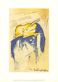 Fantastic Cliff, 1913 Affiches par Franz Marc