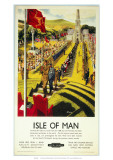 Isle of Man, Tynwald Hill, c.1950 Giclee Print by Clive Uptton