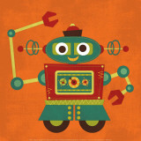 Robot 2 Art par Nancy Lee