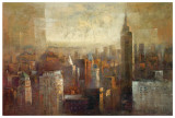 Towers of Bronze and Gold Plakater av Paul Bell