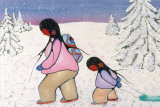 Winter Walk Pósters por Cecil Youngfox