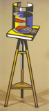 Golden Aquarius, 1977 Kunstdrucke von Roy Lichtenstein