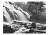 Bond Falls & Rocks Art par Monte Nagler