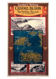 Channel Islands, The Holiday Elysium, SR Lámina giclée