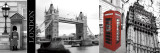 A Glimpse of London Poster by Jeff Maihara