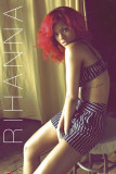 Rihanna- Stripey Plakater